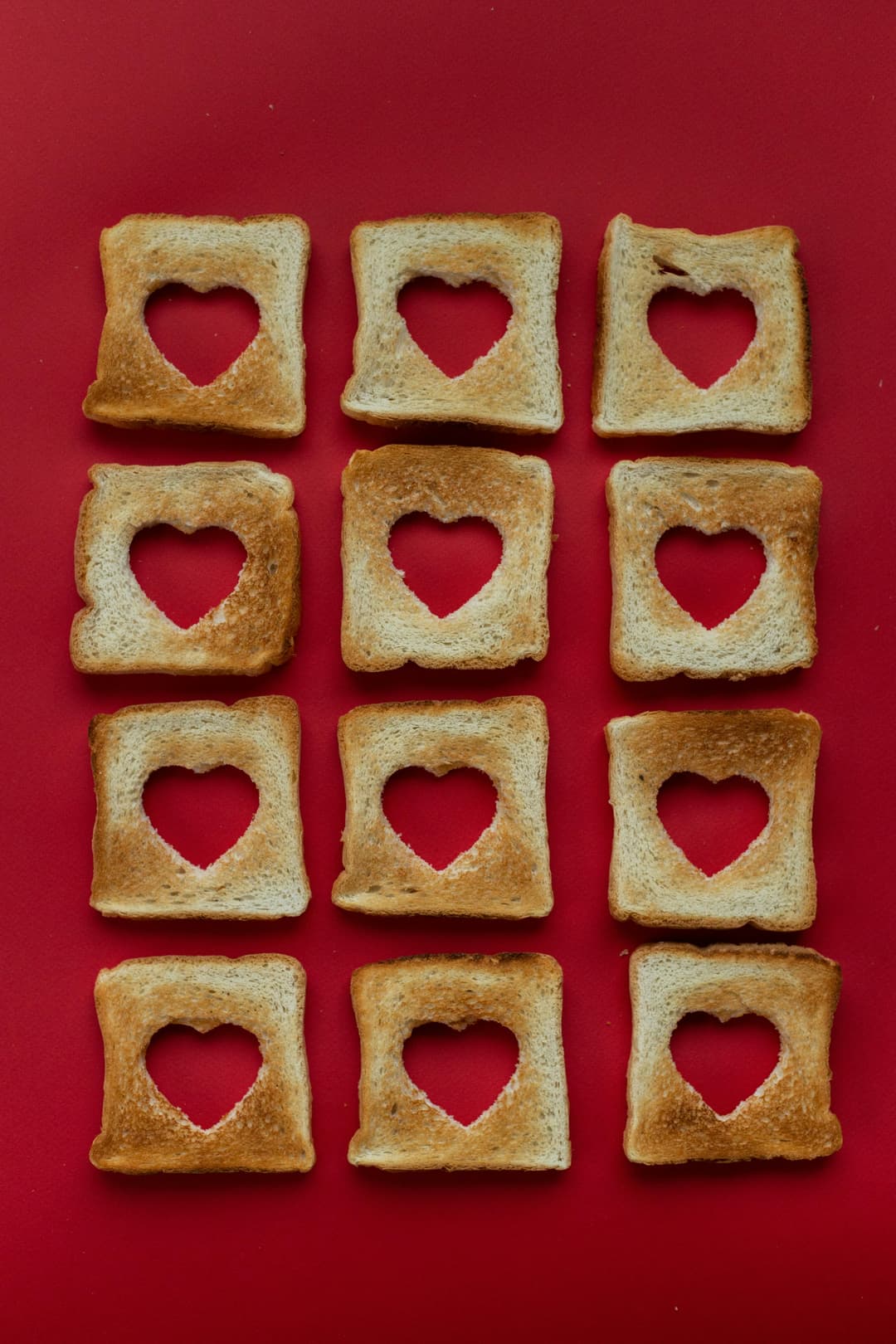 Heart-Shaped Bread